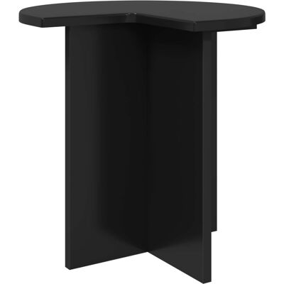 VIDAXL Tavolo Laterale Rovere Nero Ø 39 X 38 Cm Legno Ingegnerizzato VIDAXL Tavolo Laterale Rovere Nero Ø 39 X 38 Cm Legno Ingegnerizzato