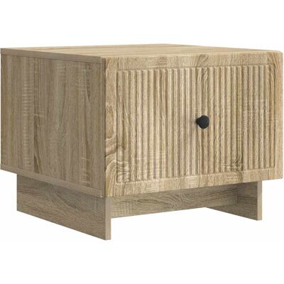 VIDAXL Tavolino Da Salotto Con Cassetto Rovere Sonoma 49 X 50 X VIDAXL Tavolino Da Salotto Con Cassetto Rovere Sonoma 49 X 50 X
