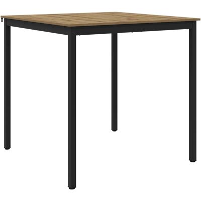 VIDAXL Tavolo Bar A Pianta Legno Ingegnerizzato Quadrato VIDAXL Tavolo Bar A Pianta Legno Ingegnerizzato Quadrato