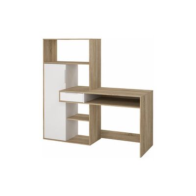 VDS Kit Scrivania Function Plus C/libr 163x60x155cm Bia/que VDS Kit Scrivania Function Plus C/libr 163x60x155cm Bia/que