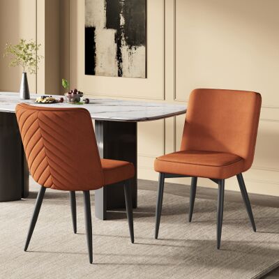 XISRENS Sedie Da Pranzo, Comode E Traspiranti, Adatte A Sale Da Pranzo, Soggiorni, Caffè, Ecc., Stile Moderno, Tessuto In Velluto, Resistenti Alla Ruggine. XISRENS Sedie Da Pranzo, Comode E Traspiranti, Adatte A Sale Da Pranzo, Soggiorni, Caffè, Ecc., Stile Moderno, Tessuto In Velluto, Resistenti Alla Ruggine.