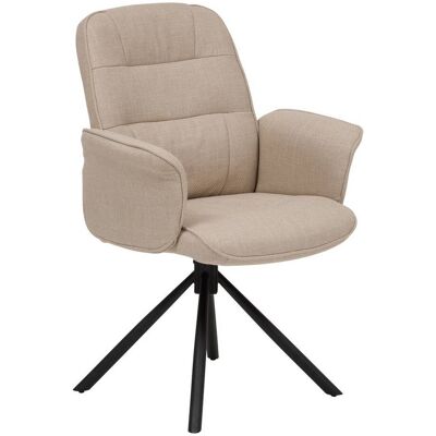 ATMOSPHERA Poltrona Da Ufficio Girevole Sisco Beige - Créateur D'Intérieur ATMOSPHERA Poltrona Da Ufficio Girevole Sisco Beige - Créateur D'Intérieur