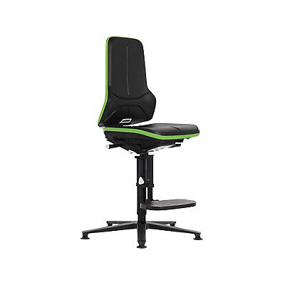 Sedia girevole da ufficio NEON con caratteristiche verdi - Sedia girevole da ufficio Sedia girevole da ufficio NEON con caratteristiche verdi - Sedia girevole da ufficio