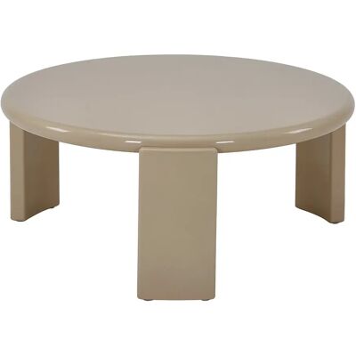 Unique Tavolino In Mdf Beige Lucido - Zyrenia Unique Tavolino In Mdf Beige Lucido - Zyrenia