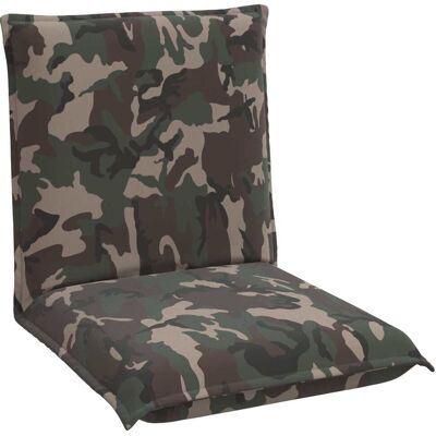 VIDAXL Sedia A Pavimento Regolabile Esercito Tessuto VIDAXL Sedia A Pavimento Regolabile Esercito Tessuto