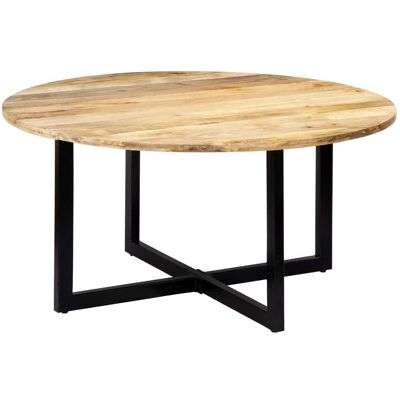 VIDAXL Tavolo Da Pranzo 150x73 Cm In Legno Massello Di Mango - VIDAXL Tavolo Da Pranzo 150x73 Cm In Legno Massello Di Mango -