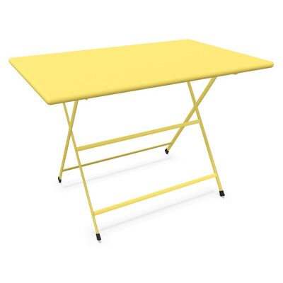 EMU Arc En Ciel Tavolo Pieghevole 110 X 70 Giallo Vaniglia 83 EMU Arc En Ciel Tavolo Pieghevole 110 X 70 Giallo Vaniglia 83
