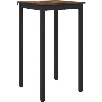 VIDAXL Tavolo Bar A Pianta Legno Ingegnerizzato Quadrato VIDAXL Tavolo Bar A Pianta Legno Ingegnerizzato Quadrato