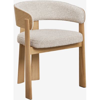 SKLUM Sedia Da Pranzo Con Braccioli Imbottita E In Legno Di Rovere Olea SKLUM Sedia Da Pranzo Con Braccioli Imbottita E In Legno Di Rovere Olea