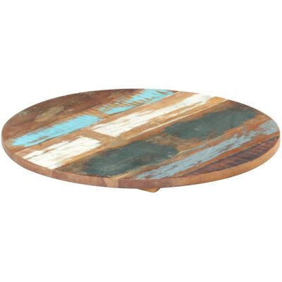 vidaXL Piano del Tavolo Rotondo 40 cm Legno Riciclato - Piano vidaXL Piano del Tavolo Rotondo 40 cm Legno Riciclato - Piano