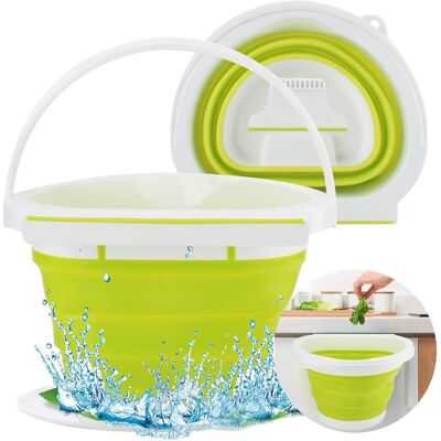 Zone Elegante Pattumiera Pieghevole Da Cucina, Pattumiera Da Cucina Montata Sulla Porta, Pattumiera Da Cucina Montata A Parete Per Auto, Ufficio Domestico, 4l (verde) Zone Elegante Pattumiera Pieghevole Da Cucina, Pattumiera Da Cucina Montata Sulla Porta, Pattumiera Da Cucina Montata A Parete Per Auto, Ufficio Domestico, 4l (verde)