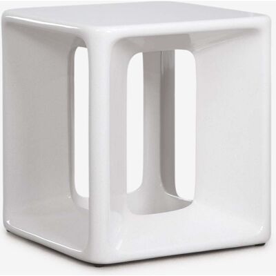 SKLUM Tavolino Quadrato Lilou 40x40 Cm In Cemento E Fibra Di Vetro SKLUM Tavolino Quadrato Lilou 40x40 Cm In Cemento E Fibra Di Vetro