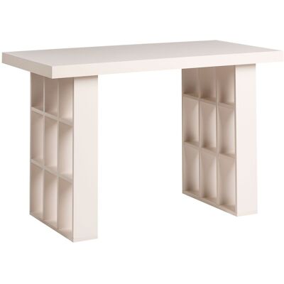 BELIANI Scrivania Da Ufficio In Stile Scandinavo Con Cassetti Mdf 120 X 60 Cm 18 Ripiani Beige Chiaro Elura BELIANI Scrivania Da Ufficio In Stile Scandinavo Con Cassetti Mdf 120 X 60 Cm 18 Ripiani Beige Chiaro Elura