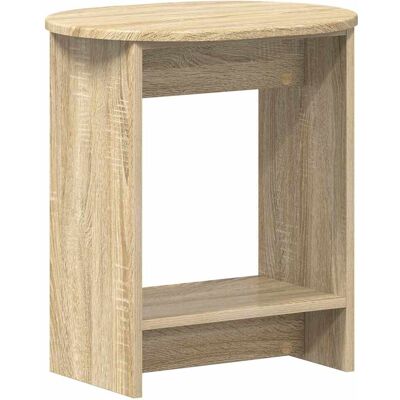VIDAXL Tavolo Laterale Rovere Sonoma 50 X 39,5 X 55 Cm VIDAXL Tavolo Laterale Rovere Sonoma 50 X 39,5 X 55 Cm