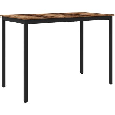 VIDAXL Tavolo Bar A Pianta Legno Ingegnerizzato Rettangolare VIDAXL Tavolo Bar A Pianta Legno Ingegnerizzato Rettangolare