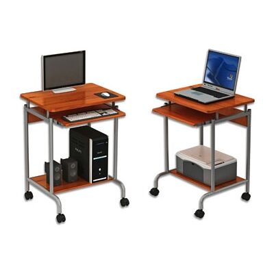 TECHLY Oem Scrivania Per Computer Compact Finitura In Faggio 60 X 40 X 75 Cm TECHLY Oem Scrivania Per Computer Compact Finitura In Faggio 60 X 40 X 75 Cm