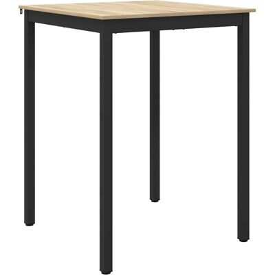 VIDAXL Tavolo Bar A Pianta Legno Ingegnerizzato Quadrato VIDAXL Tavolo Bar A Pianta Legno Ingegnerizzato Quadrato