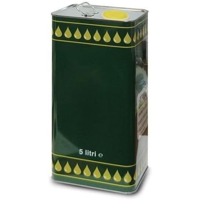 GENERICO Lattina X Olio Rettangolare 5lt C/tappo GENERICO Lattina X Olio Rettangolare 5lt C/tappo