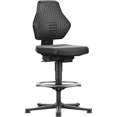 Sedia da ufficio Bimos Air Flow - Regolabile ed Ergonomica - Pelle Sintetica Nera Sedia da ufficio Bimos Air Flow - Regolabile ed Ergonomica - Pelle Sintetica Nera