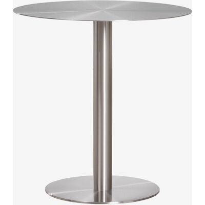 SKLUM Round Dining Table In Stainless Steel Xiren SKLUM Round Dining Table In Stainless Steel Xiren