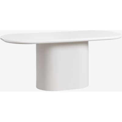 SKLUM Oval Dining Table 200x105 Cm In Mdf Milford SKLUM Oval Dining Table 200x105 Cm In Mdf Milford