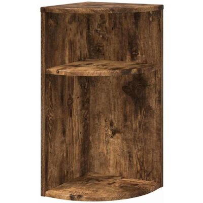 VIDAXL Tavolino Rovere Fumé 29,6 X 29,6 X 60 Cm Legno Ingegnerizzato VIDAXL Tavolino Rovere Fumé 29,6 X 29,6 X 60 Cm Legno Ingegnerizzato