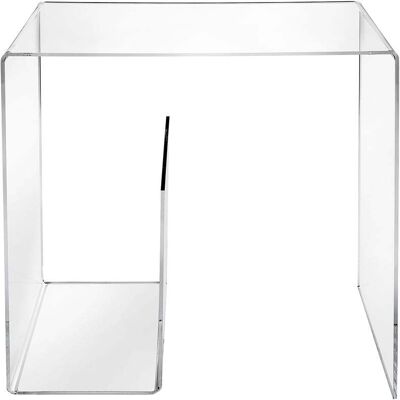 Multiplex Tavolino Da Salotto In Plexiglass Trasparente 33x50x50cm G Table Multiplex Tavolino Da Salotto In Plexiglass Trasparente 33x50x50cm G Table