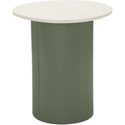 KENDRA HOME Tavolino Frankfurt Marble In Mdf E Marmo Artificiale Verde E Bianco 40x42x45 Cm KENDRA HOME Tavolino Frankfurt Marble In Mdf E Marmo Artificiale Verde E Bianco 40x42x45 Cm