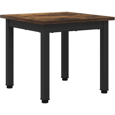 VIDAXL Tavolino Da Salotto Quercia Fumosa 40 X 40 X 36 Cm VIDAXL Tavolino Da Salotto Quercia Fumosa 40 X 40 X 36 Cm