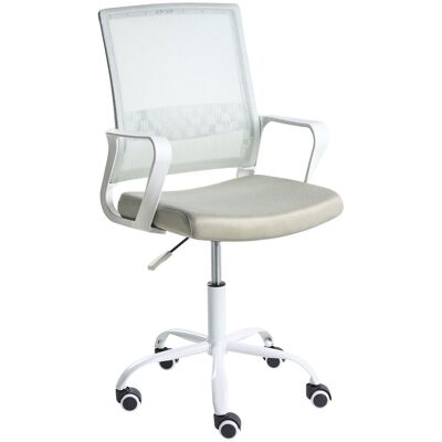 BELIANI Sedia Da Ufficio Moderna Con Seduta Girevole In Rete Altezza Regolabile Rivestimento Verde Menta Ease BELIANI Sedia Da Ufficio Moderna Con Seduta Girevole In Rete Altezza Regolabile Rivestimento Verde Menta Ease
