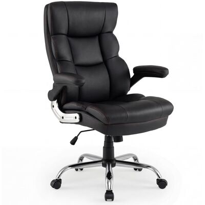 COSTWAY Sedia Ufficio Scrivania Gaming Ergonomica Computer In Pelle Sintetica Direzionale Capacità Elevata Ruote Girevoli Regolabile Altezza Schienale Alto Br COSTWAY Sedia Ufficio Scrivania Gaming Ergonomica Computer In Pelle Sintetica Direzionale Capacità Elevata Ruote Girevoli Regolabile Altezza Schienale Alto Br