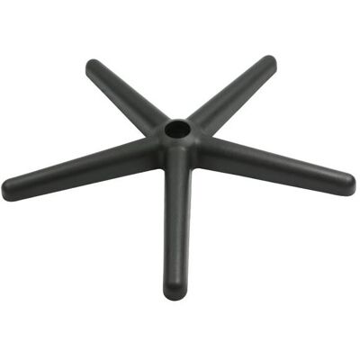 TECHLY - Base sedia in nylon - raggio 270mm - foro centrale 50,8mm - Base TECHLY - Base sedia in nylon - raggio 270mm - foro centrale 50,8mm - Base