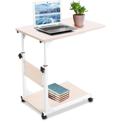 COOCHEER Scrivania Portatile Multifunzionale E Staccabile Per Laptop Con Ruote, Per Letto, Divano, Libri, Bianca COOCHEER Scrivania Portatile Multifunzionale E Staccabile Per Laptop Con Ruote, Per Letto, Divano, Libri, Bianca