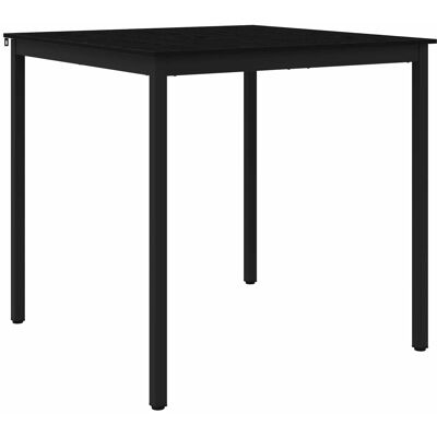 VIDAXL Tavolo Bar A Pianta Legno Ingegnerizzato Quadrato VIDAXL Tavolo Bar A Pianta Legno Ingegnerizzato Quadrato