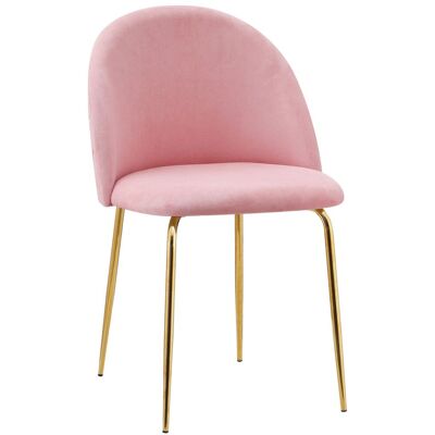 OEM Poltrona Fargo Gold In Velluto Rosa OEM Poltrona Fargo Gold In Velluto Rosa