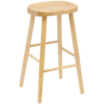 ATMOSPHERA Sgabello Da Bar Senka Ovale, Altezza 71 Cm, Beige - Créateur D'Intérieur ATMOSPHERA Sgabello Da Bar Senka Ovale, Altezza 71 Cm, Beige - Créateur D'Intérieur