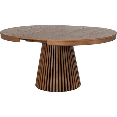Unique Tavolo Da Pranzo Allungabile 4-6 Persone Impiallacciato In Rovere Naturale Scuro - Carmiza Unique Tavolo Da Pranzo Allungabile 4-6 Persone Impiallacciato In Rovere Naturale Scuro - Carmiza