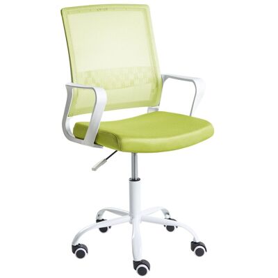 BELIANI Sedia Da Ufficio Moderna Con Seduta Girevole In Rete Altezza Regolabile Rivestimento Verde Lime Ease BELIANI Sedia Da Ufficio Moderna Con Seduta Girevole In Rete Altezza Regolabile Rivestimento Verde Lime Ease
