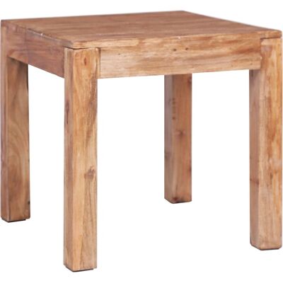 VIDAXL Tavolino Da Salotto 53x50x50 Cm In Legno Massello Di Mogano VIDAXL Tavolino Da Salotto 53x50x50 Cm In Legno Massello Di Mogano