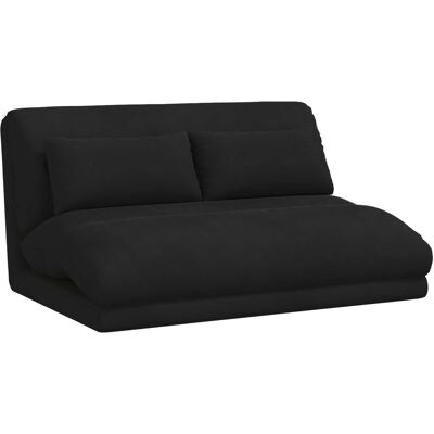 VIDAXL Sedia A Pavimento Regolabile Nero Velluto VIDAXL Sedia A Pavimento Regolabile Nero Velluto