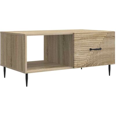 VIDAXL Tavolino Da Salotto Rovere Sonoma 90 X 50 X 40 Cm VIDAXL Tavolino Da Salotto Rovere Sonoma 90 X 50 X 40 Cm