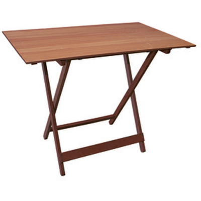 LIBEROSHOPPING Tavolo pieghevole in faggio noce 60x77 LIBEROSHOPPING Tavolo pieghevole in faggio noce 60x77
