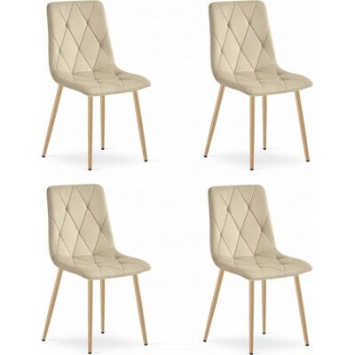 AKORD Leobert Libra Sedia Beige Chiaro Design Moderno Comoda AKORD Leobert Libra Sedia Beige Chiaro Design Moderno Comoda
