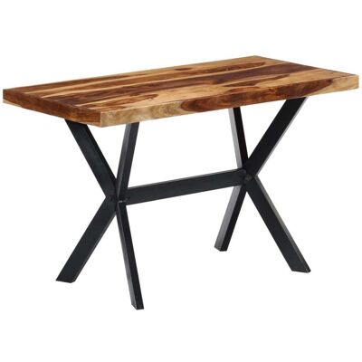 VIDAXL Tavolo Da Pranzo 120x60x75 Cm In Legno Massello Di Acacia VIDAXL Tavolo Da Pranzo 120x60x75 Cm In Legno Massello Di Acacia