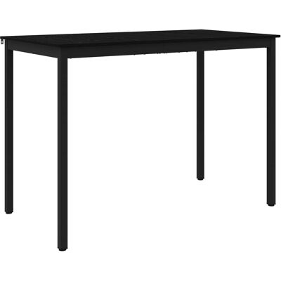 VIDAXL Tavolo Bar A Pianta Legno Ingegnerizzato Rettangolare VIDAXL Tavolo Bar A Pianta Legno Ingegnerizzato Rettangolare