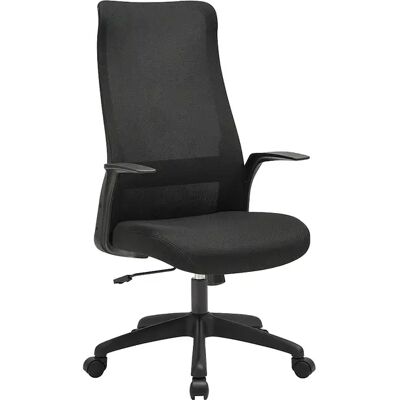 Unique Sedia Da Ufficio Tessuto Nero Altezza Regolabile - Latyra Unique Sedia Da Ufficio Tessuto Nero Altezza Regolabile - Latyra