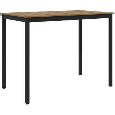 VIDAXL Tavolo Bar A Pianta Legno Ingegnerizzato Rettangolare VIDAXL Tavolo Bar A Pianta Legno Ingegnerizzato Rettangolare