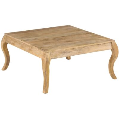 VIDAXL Tavolino Da Salotto In Legno Massello Di Mango 80x80x40cm VIDAXL Tavolino Da Salotto In Legno Massello Di Mango 80x80x40cm