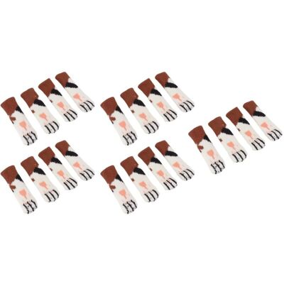 SIOKS 20 Pezzi Di Protezioni Per Gambe Di Tavolo Con Motivo A Zampa Di Gatto, Protezioni Per Gambe Di Mobili E Sedie Più Spesse Per Pavimenti, Adatte A Gambe Di Mobili E Sedie Da 7-18 Cm SIOKS 20 Pezzi Di Protezioni Per Gambe Di Tavolo Con Motivo A Zampa Di Gatto, Protezioni Per Gambe Di Mobili E Sedie Più Spesse Per Pavimenti, Adatte A Gambe Di Mobili E Sedie Da 7-18 Cm