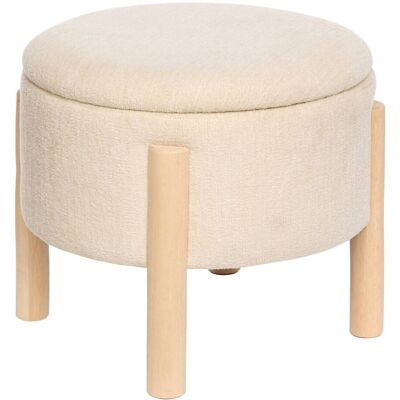 ATMOSPHERA Sgabello Elki Bianco 45,5x37x45,5 Cm - Créateur D'Intérieur ATMOSPHERA Sgabello Elki Bianco 45,5x37x45,5 Cm - Créateur D'Intérieur